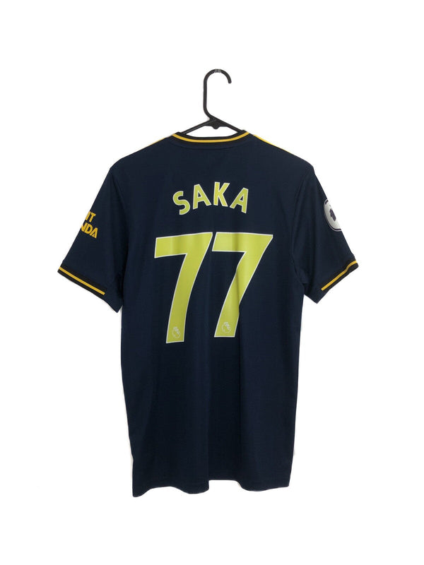 Arsenal Saka #77 2019/20 Small 3rd Shirt Excellent Condition FJ9322