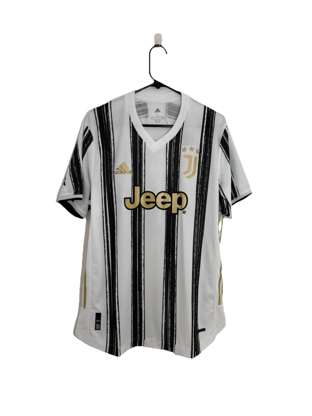 Juventus Kulusevski #44 2020/21 Large Authentic Home Shirt Adidas BNWT GJ7601