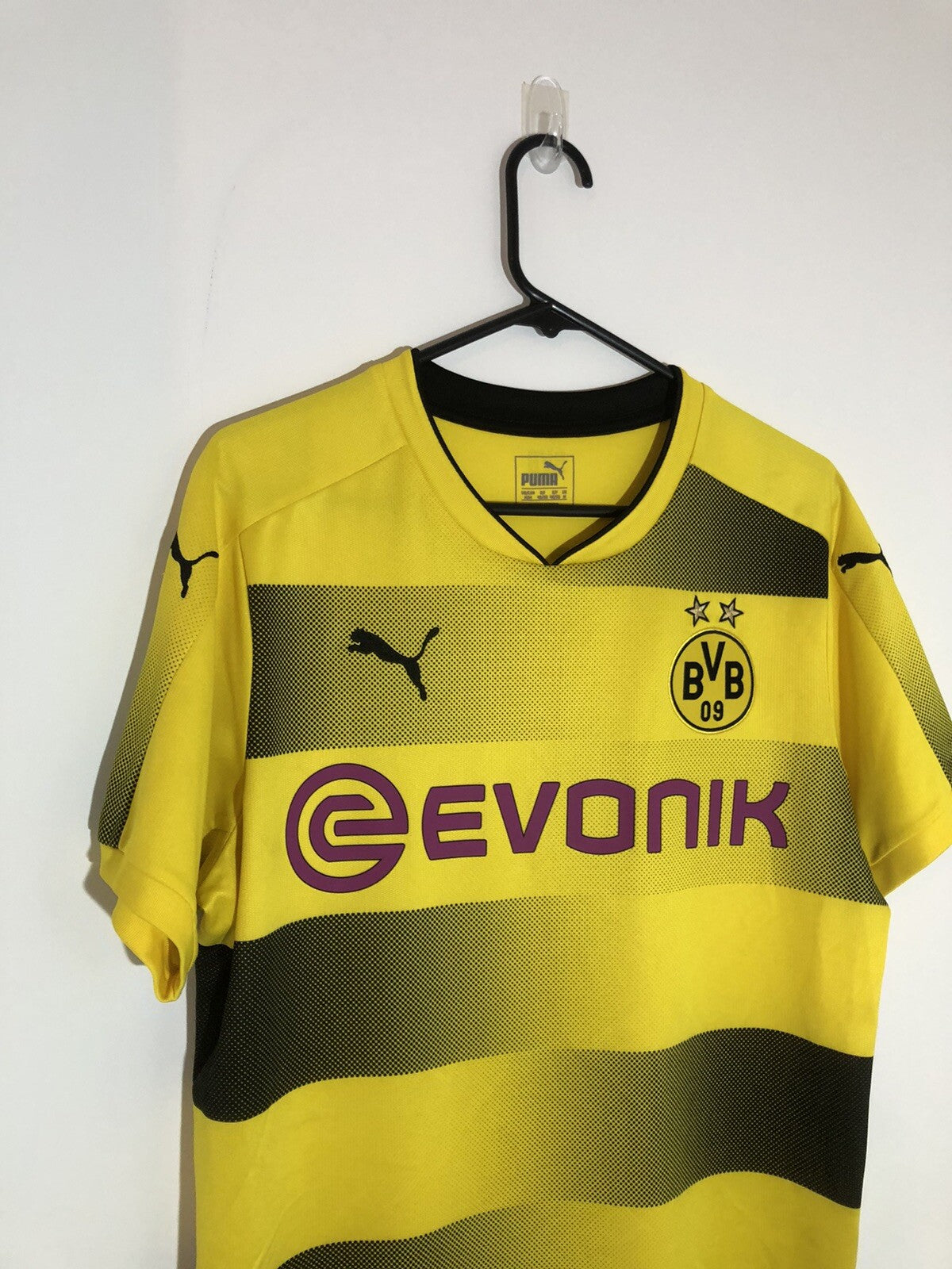 Borussia Dortmund Weigl #33 2017/18 Medium Home Shirt Excellent Condition 751670