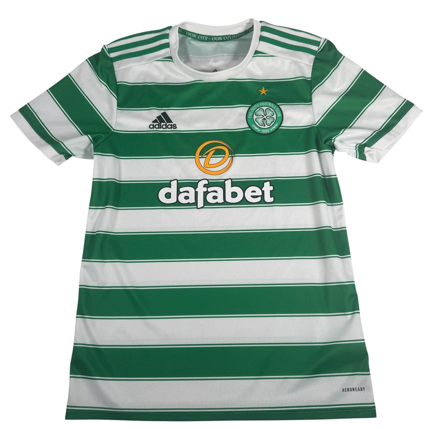 Celtic 2021/2022 Home Football Shirt Medium