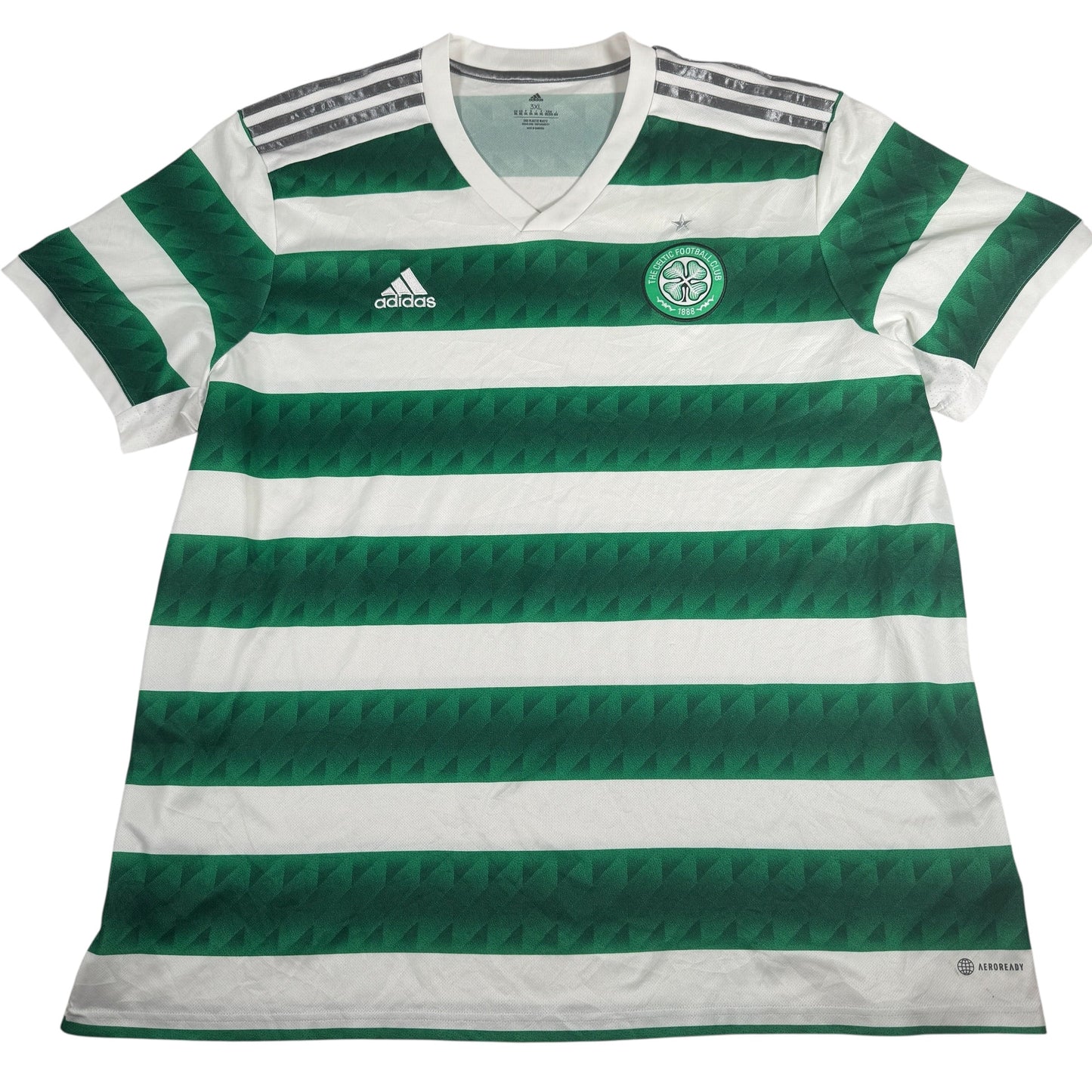 Celtic 2022/2023 Home Sponsorless Football Shirt 3XL