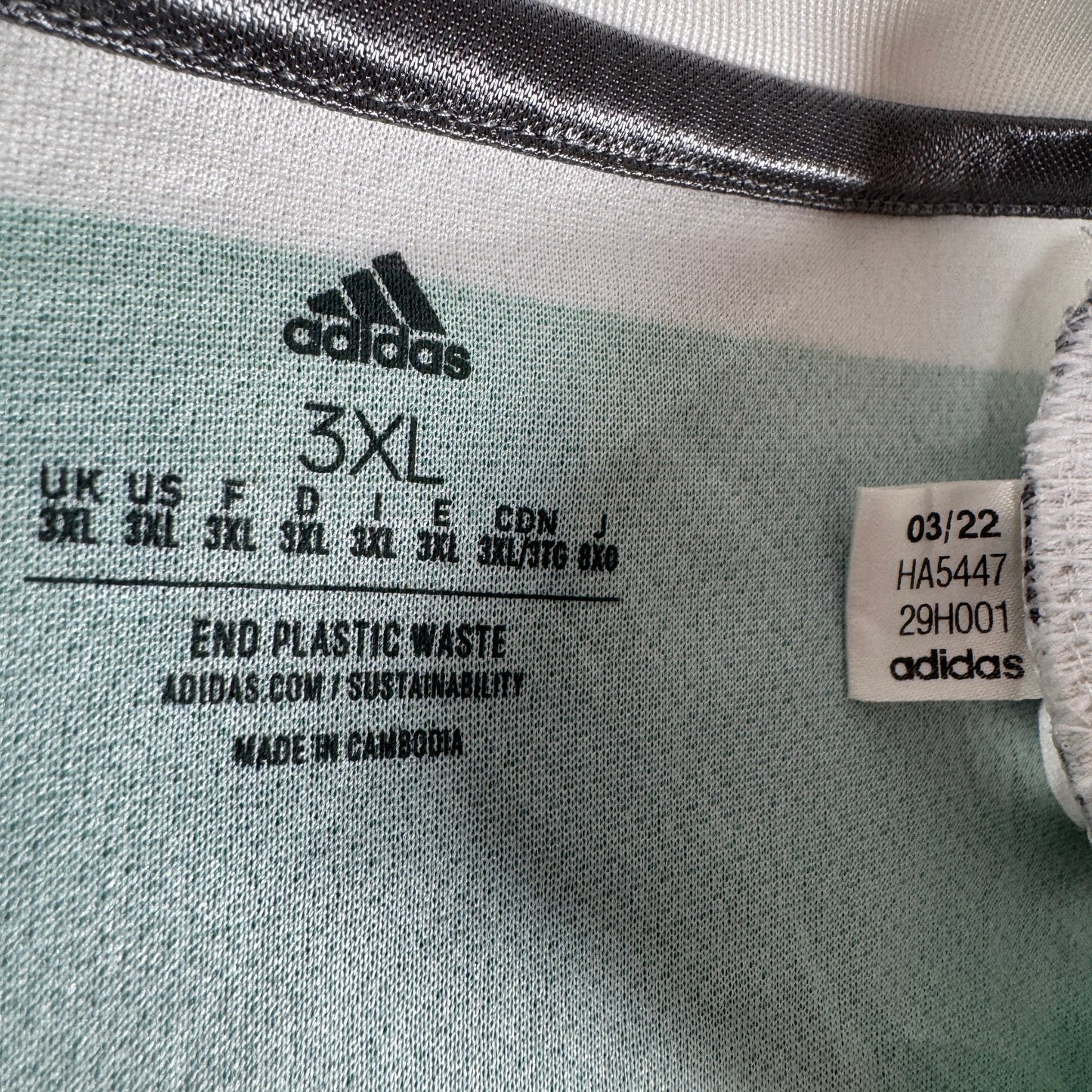 Celtic 2022/2023 Home Sponsorless Football Shirt 3XL