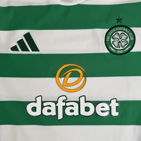 Celtic 2024/2025 Home Long Sleeve Football Shirt XXL