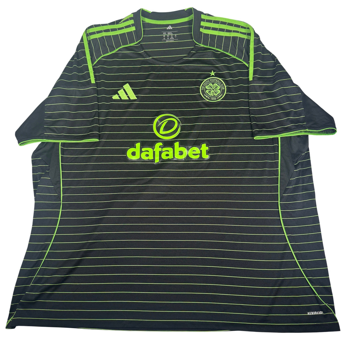 Celtic 2025/2026 Away Football Shirt 4XL