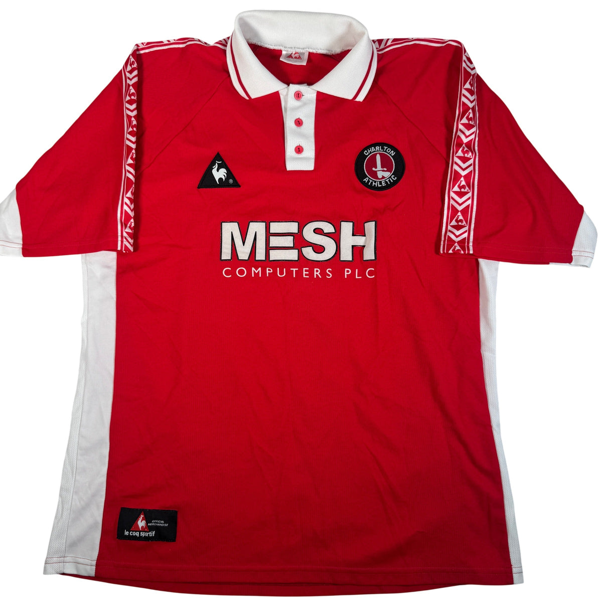 Charlton Athletic 1998/1999/2000 Home Football Shirt Large