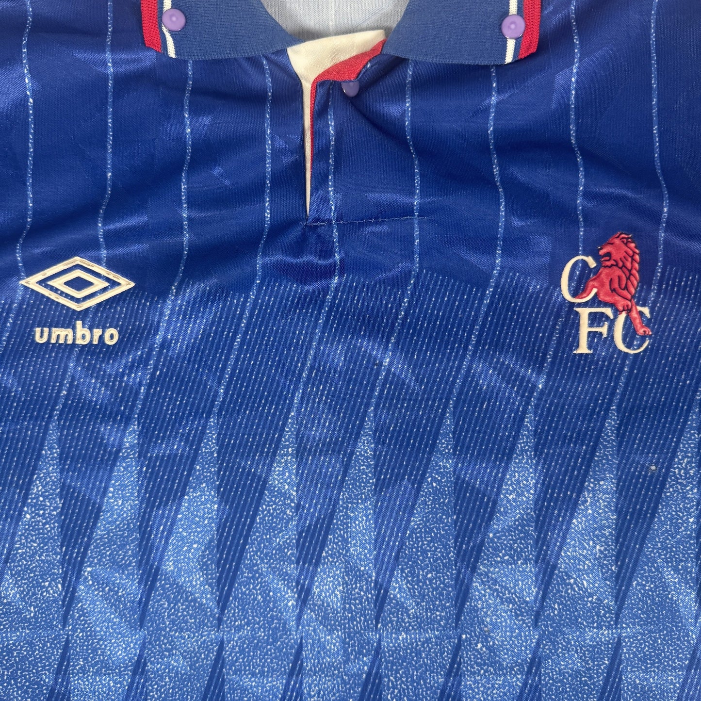 Chelsea 1989/1990/1991 Home Football Shirt Medium
