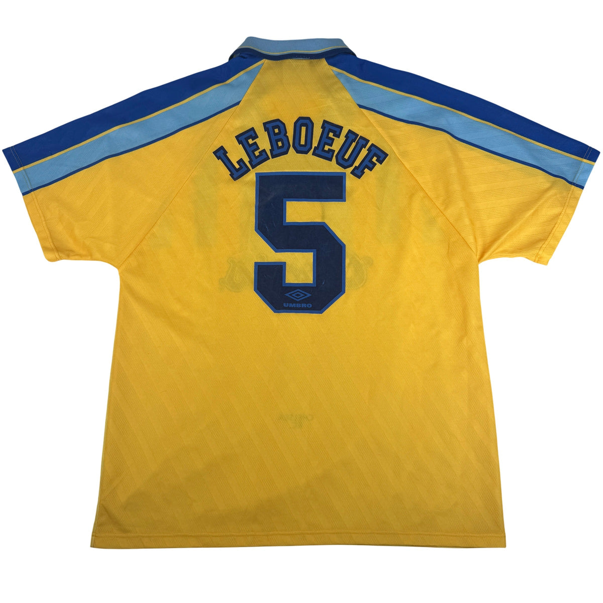 Leboeuf 5 Chelsea 1996/1997/1998 Away Football Shirt XL