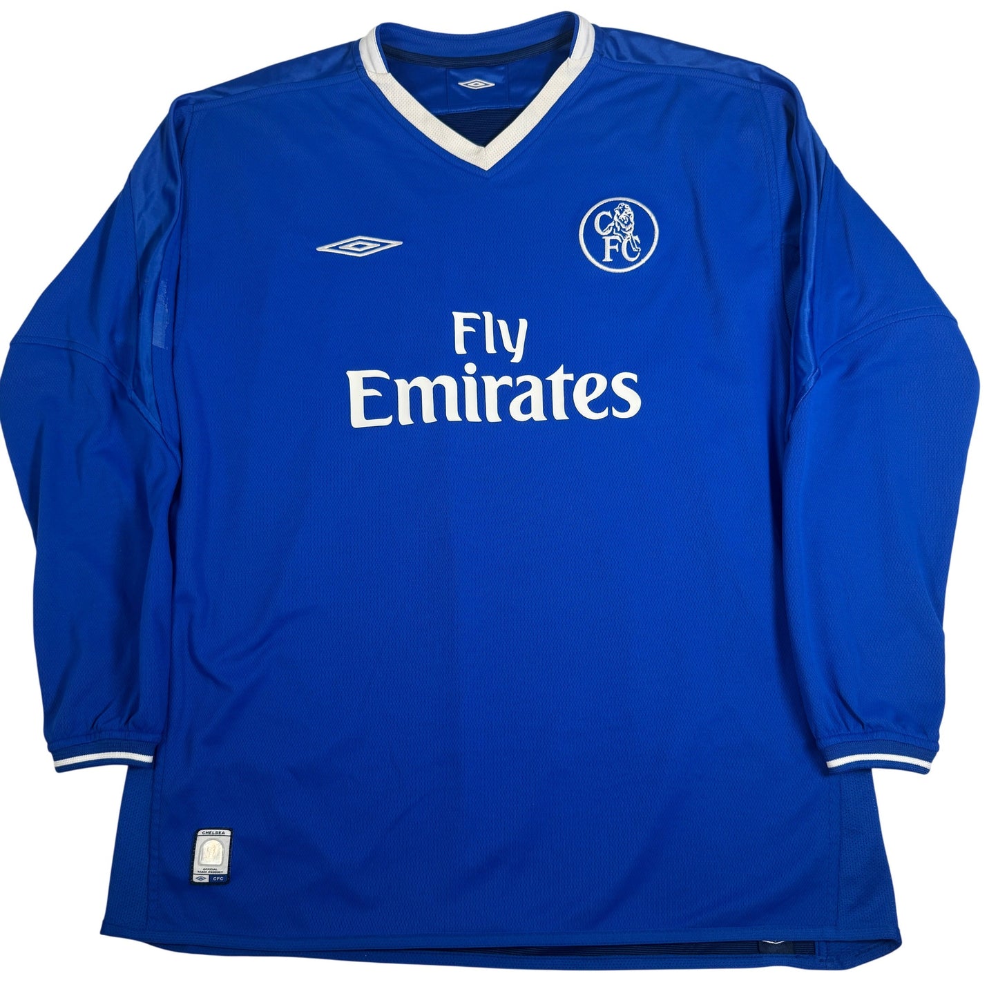 Chelsea 2003/2004/2005 Home Long Sleeve Football Shirt XL