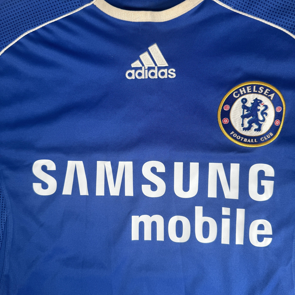 Drogba 11 Chelsea 2006/2007/2008 Home Football Shirt Medium