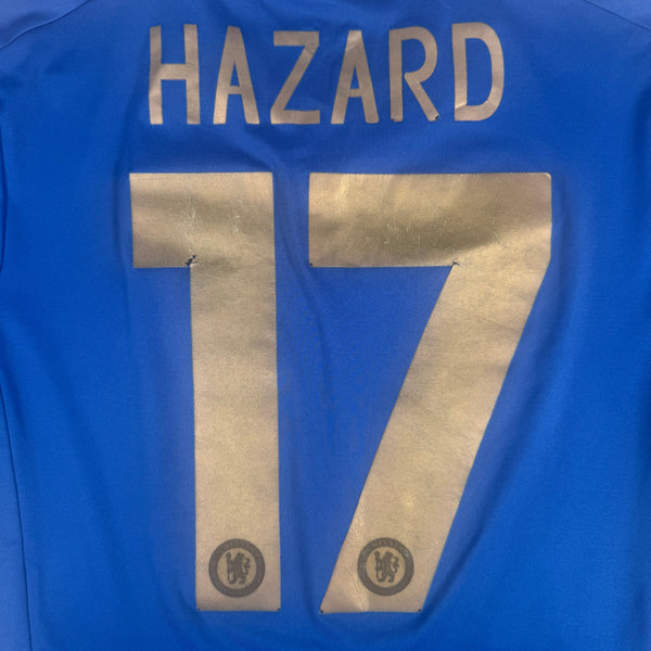 HAZARD 17 Chelsea 2012/2013 Home Football Shirt Medium