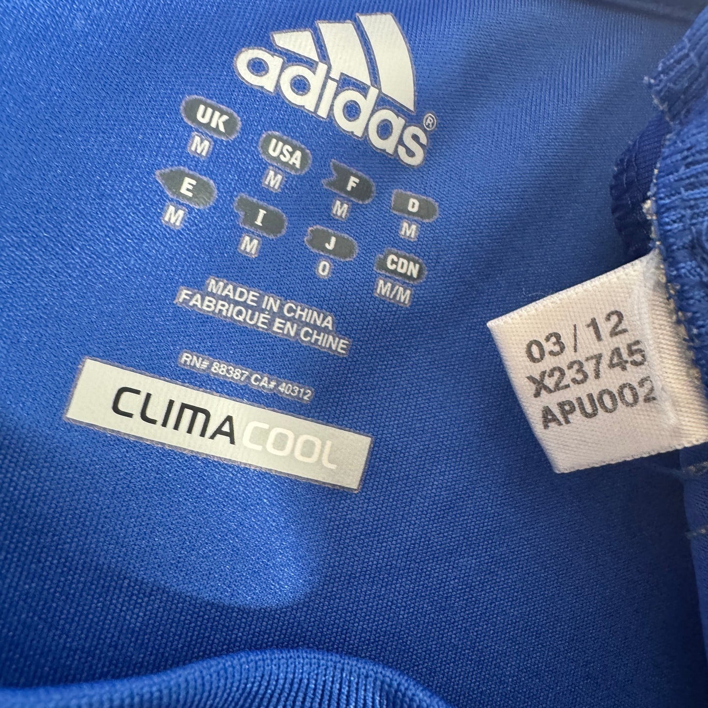 Chelsea 2012/2013 Home Football Shirt Medium