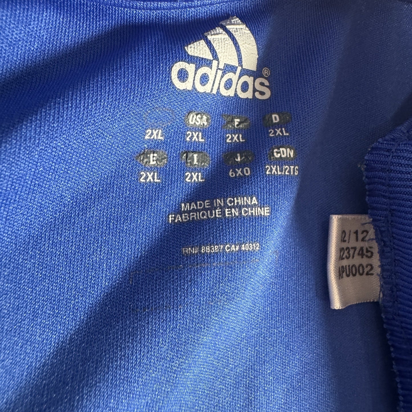 Chelsea 2012/2013 Home Football Shirt XXL