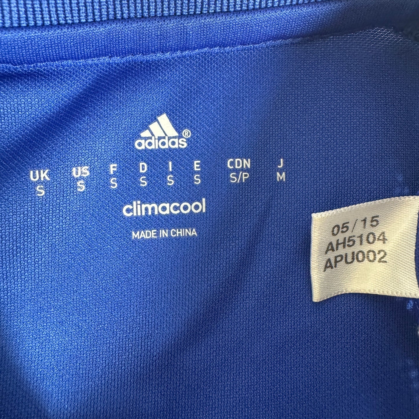 FABREGAS 4 Chelsea 2015/2016 Home Football Shirt Small