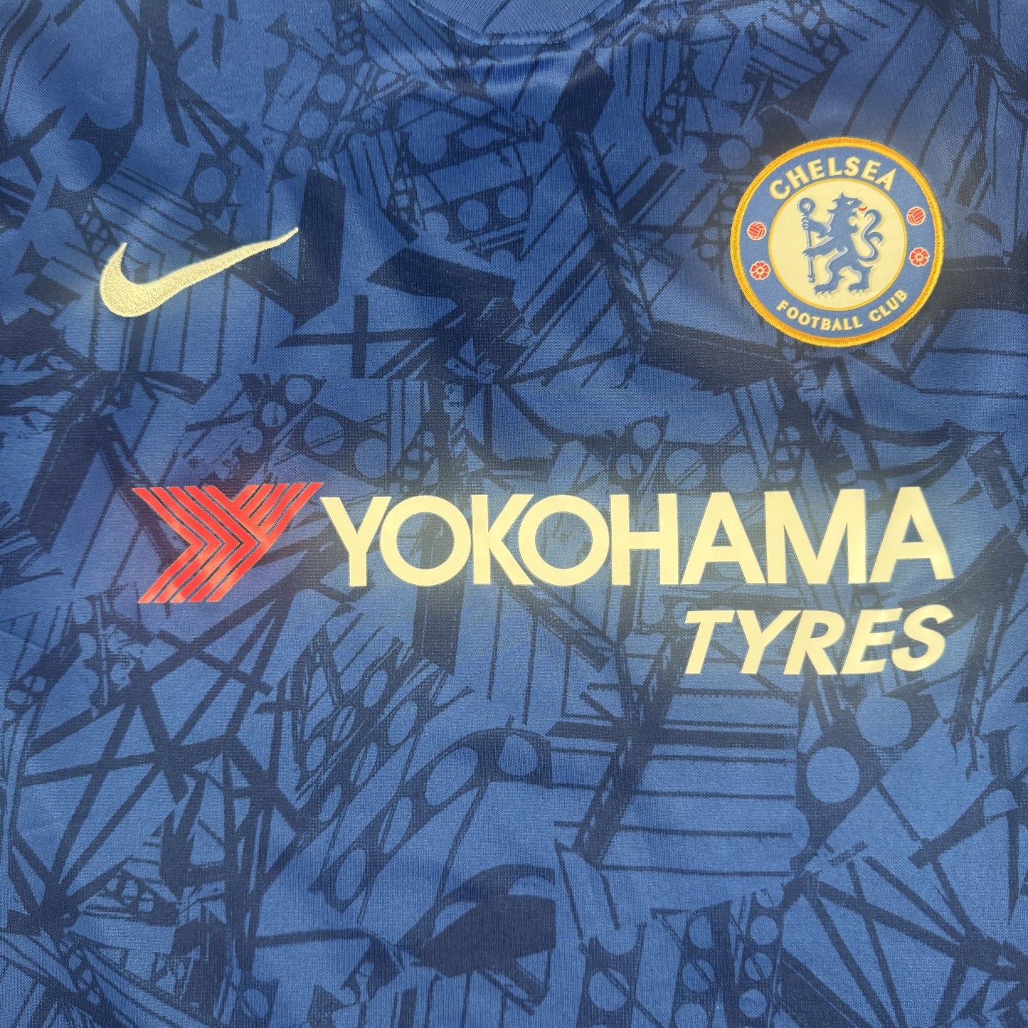 Abraham 9 Chelsea 2019/2020 Home Football Shirt XXL