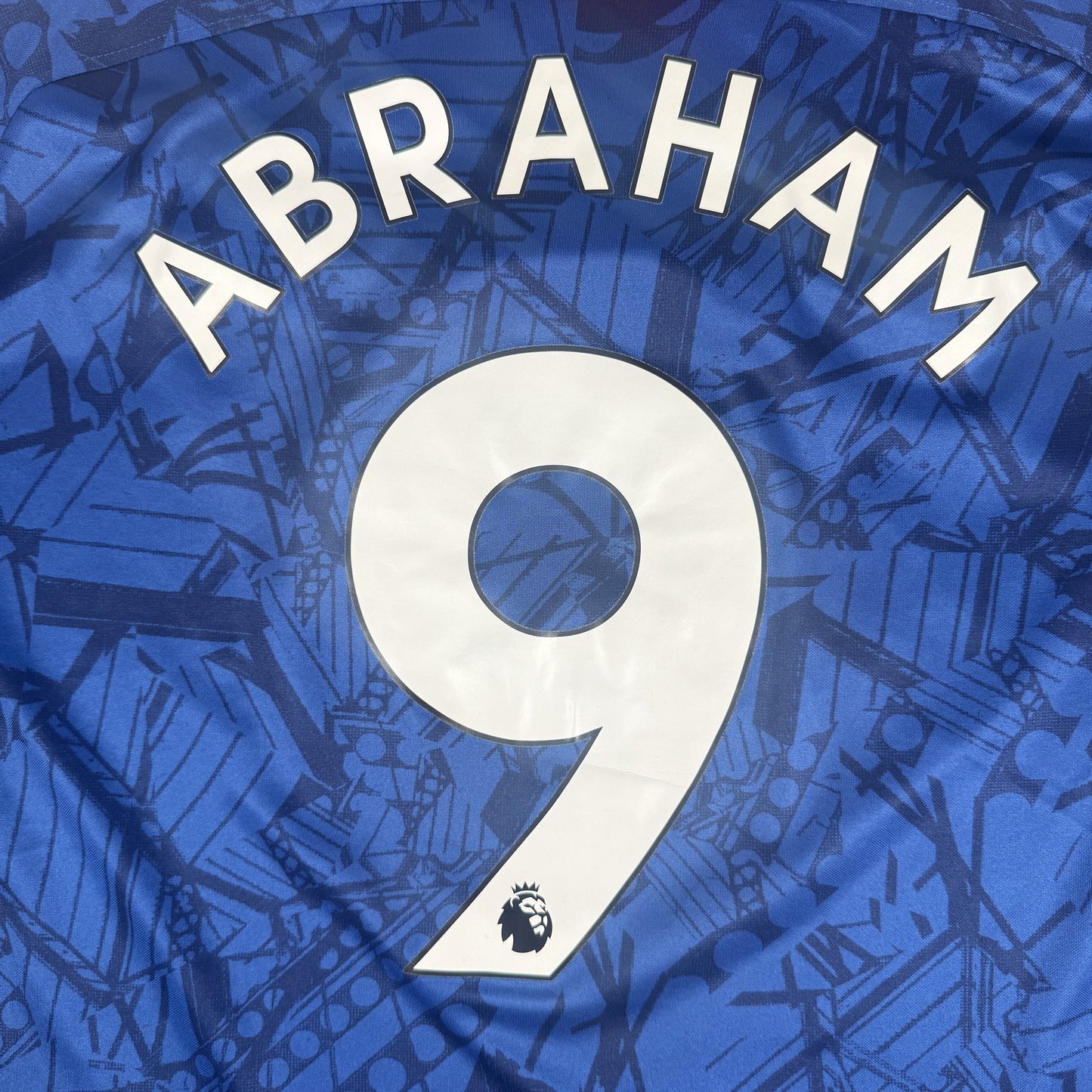 Abraham 9 Chelsea 2019/2020 Home Football Shirt XXL