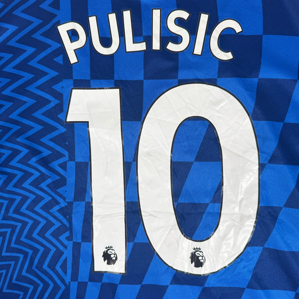 PULISIC 10 Chelsea 2021/2022 Home Football Shirt 2XL