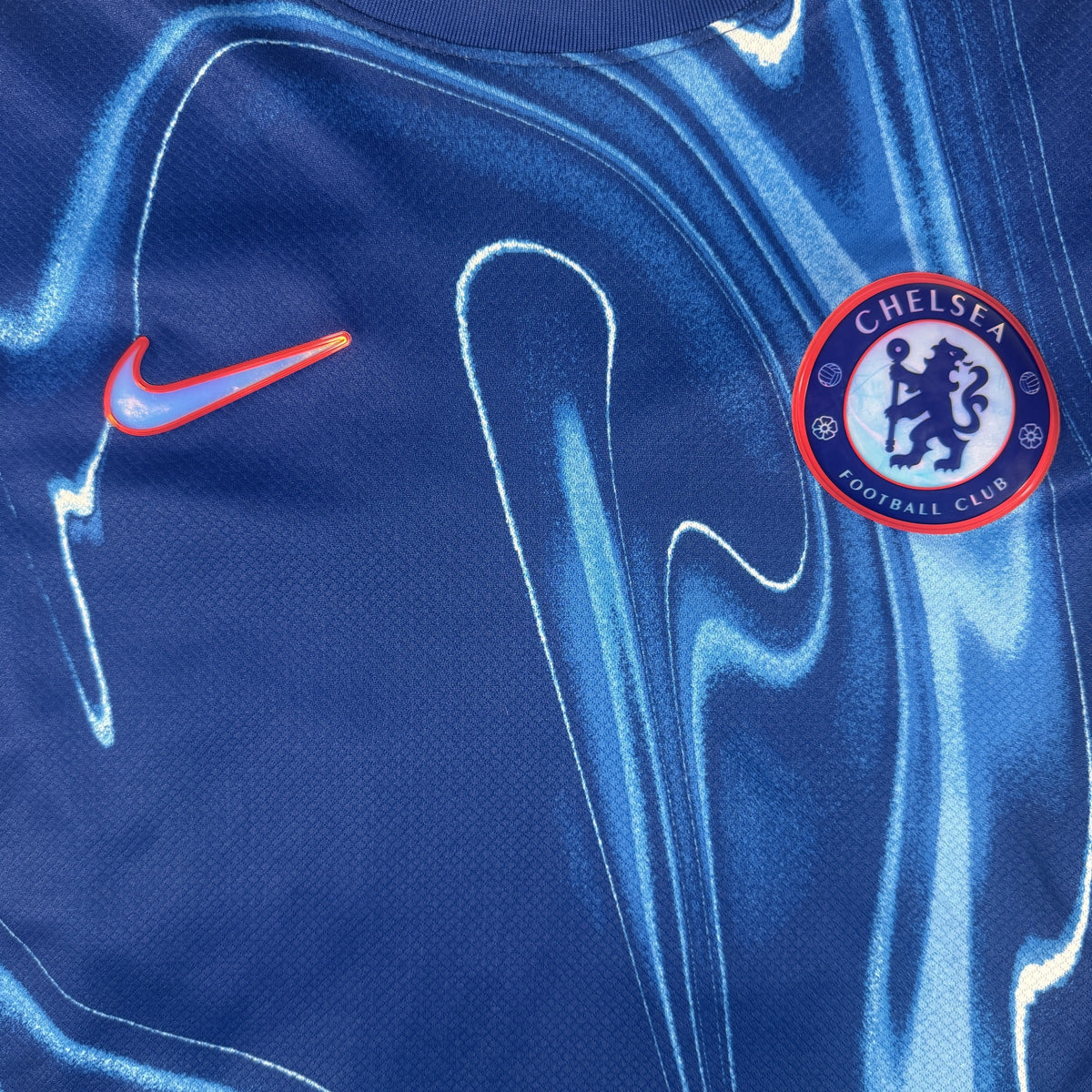 Nkunku 18 Chelsea 2024/2025 Home Football Shirt Medium