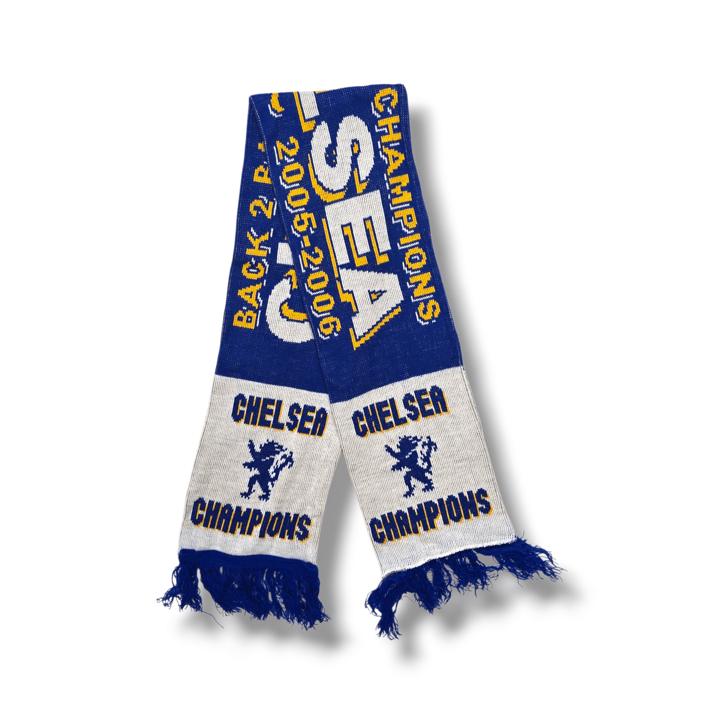 Chelsea Vintage Football Scarf | 2005/06 PL Champions