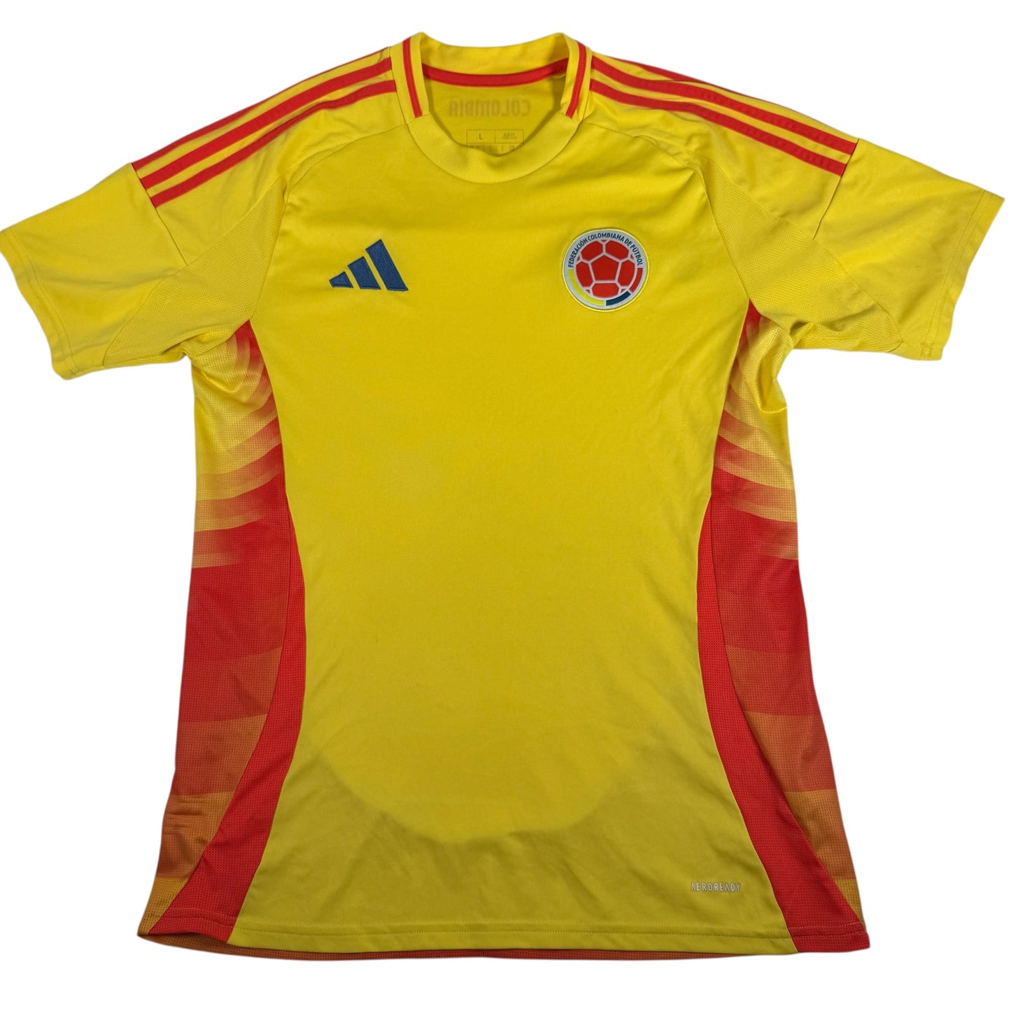 Colombia 2024/2025 Home Football Shirt Large