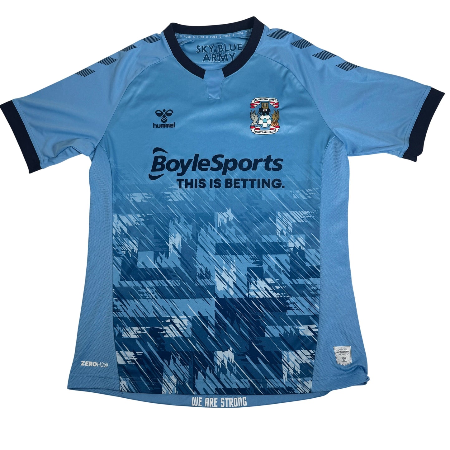 Coventry City 2020/2021 Home Football Shirt Large