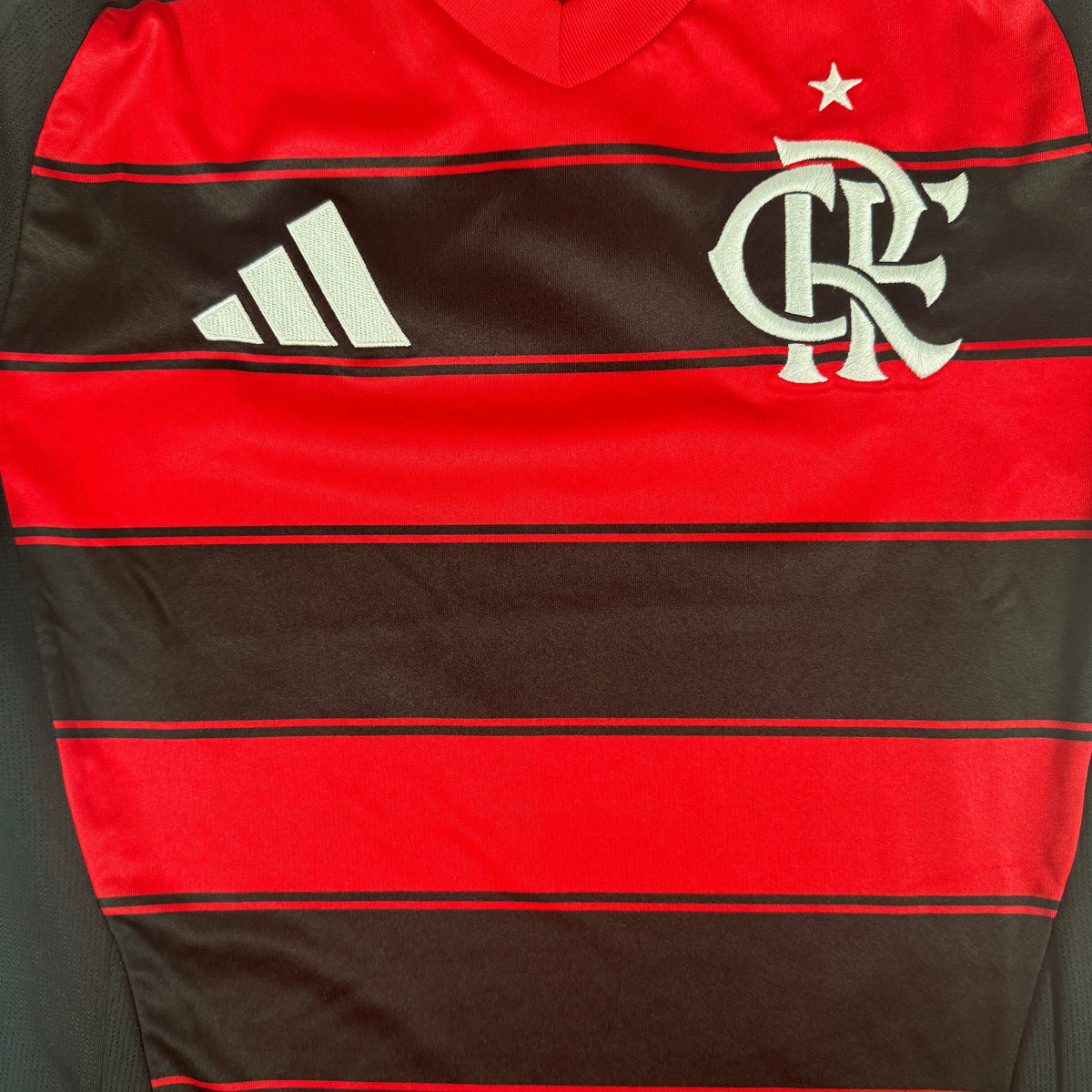 CR Flamengo 2024/2025 Home Football Shirt Small