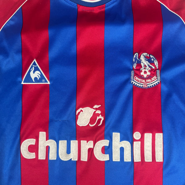 Crystal Palace 2001/2002 Home Football Shirt XL
