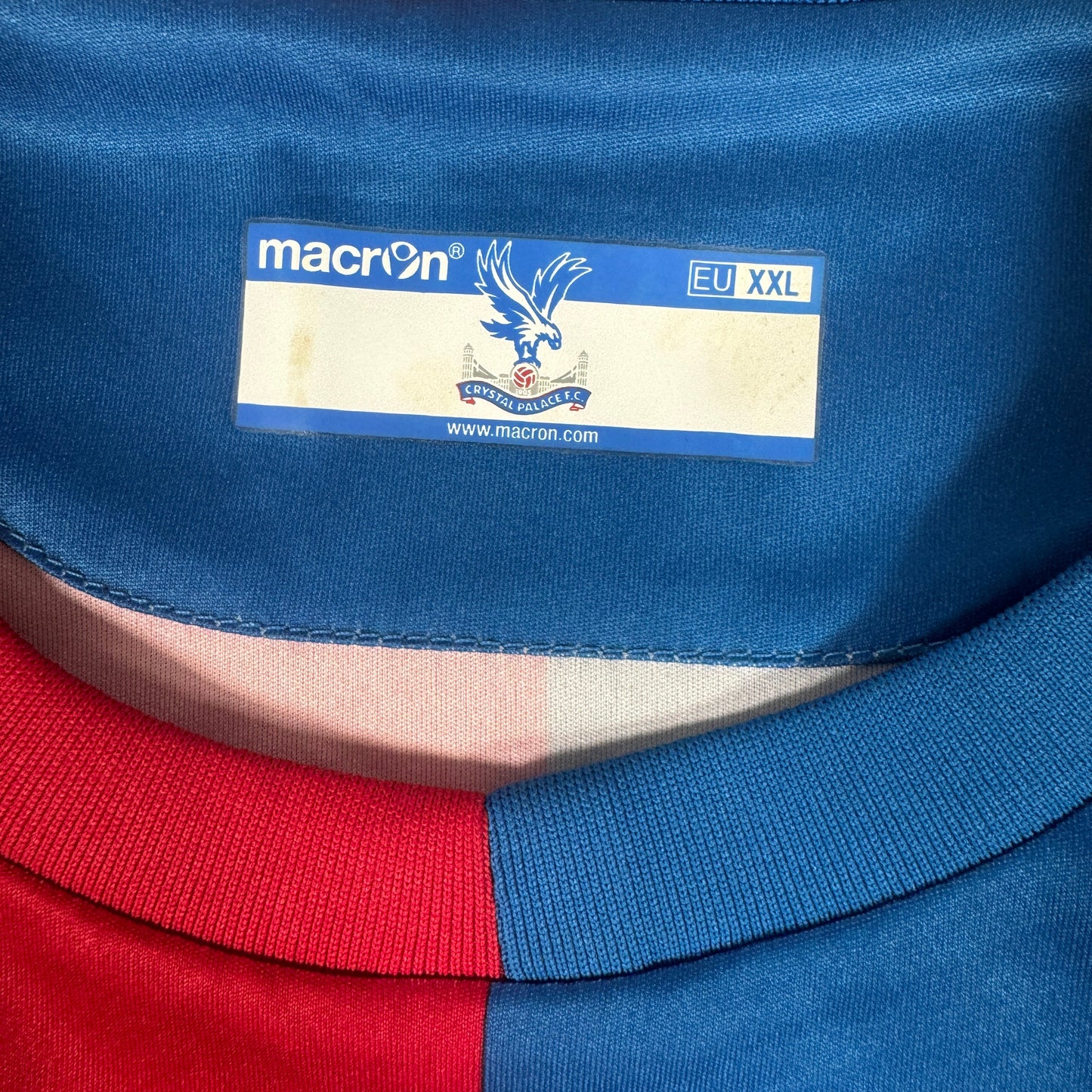 Crystal Palace 2015/2016 Home Long Sleeve Football Shirt 2XL