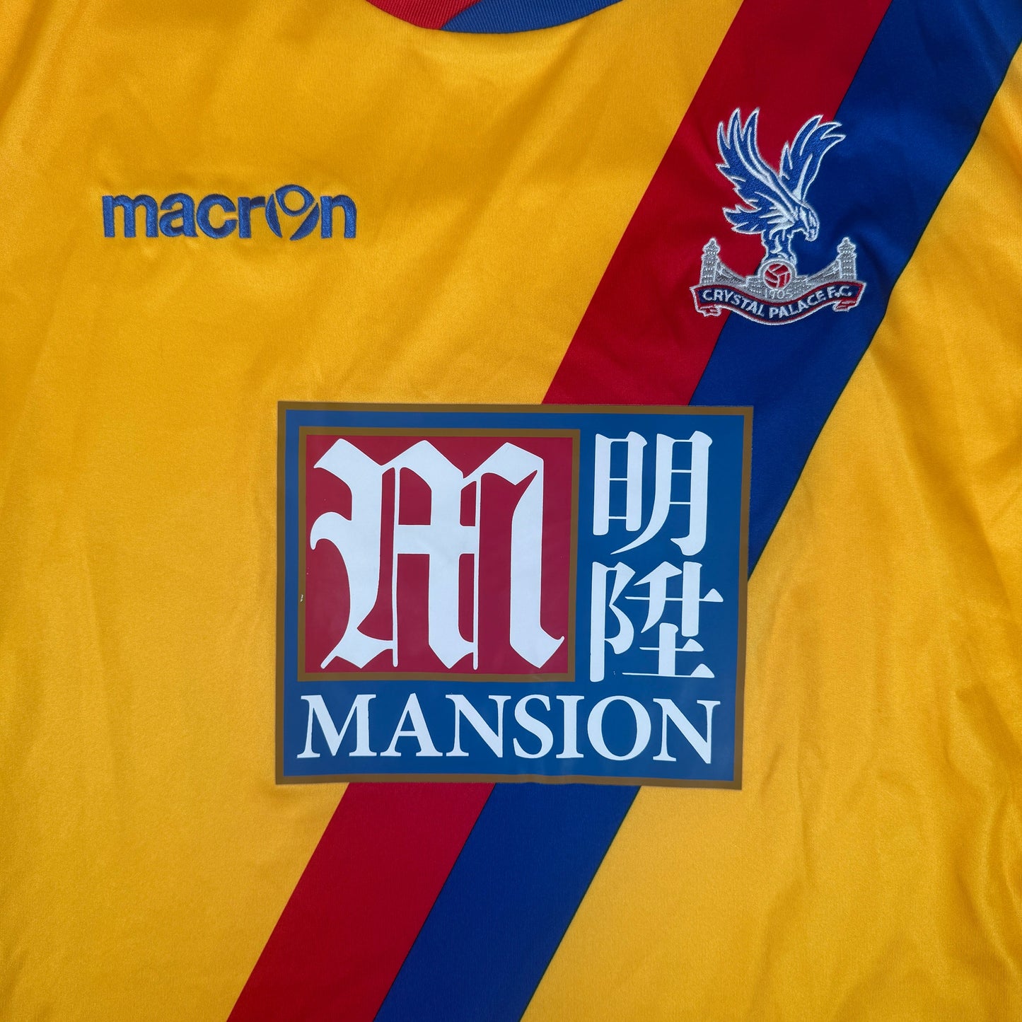 Crystal Palace 2016/2017 Away Long Sleeve Football Shirt 3XL
