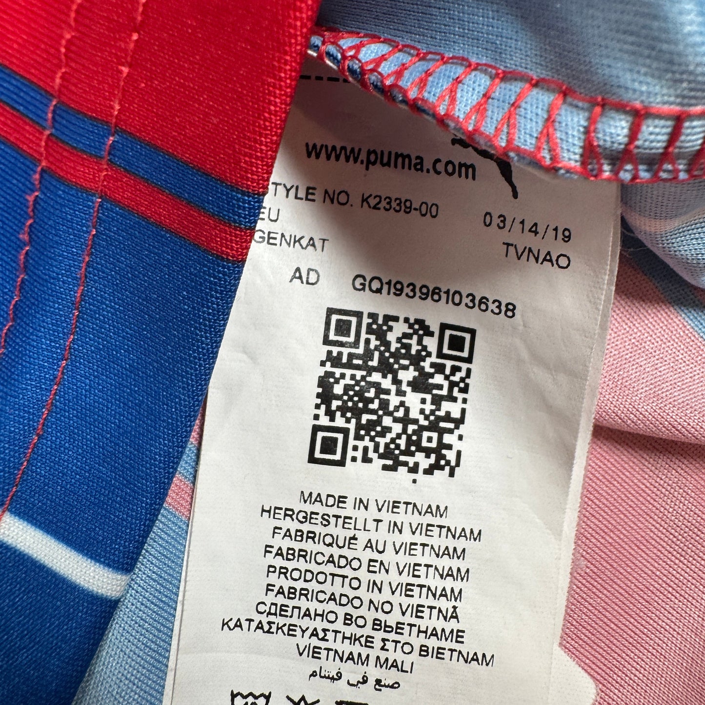 Crystal Palace 2019/2020 Home Football Shirt Medium