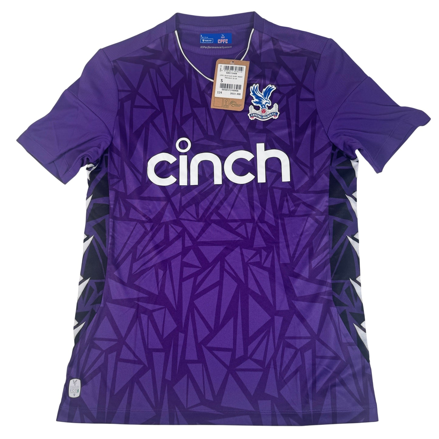 Crystal Palace 2023/2024 Goalkeeper Football Shirt Small BNWT