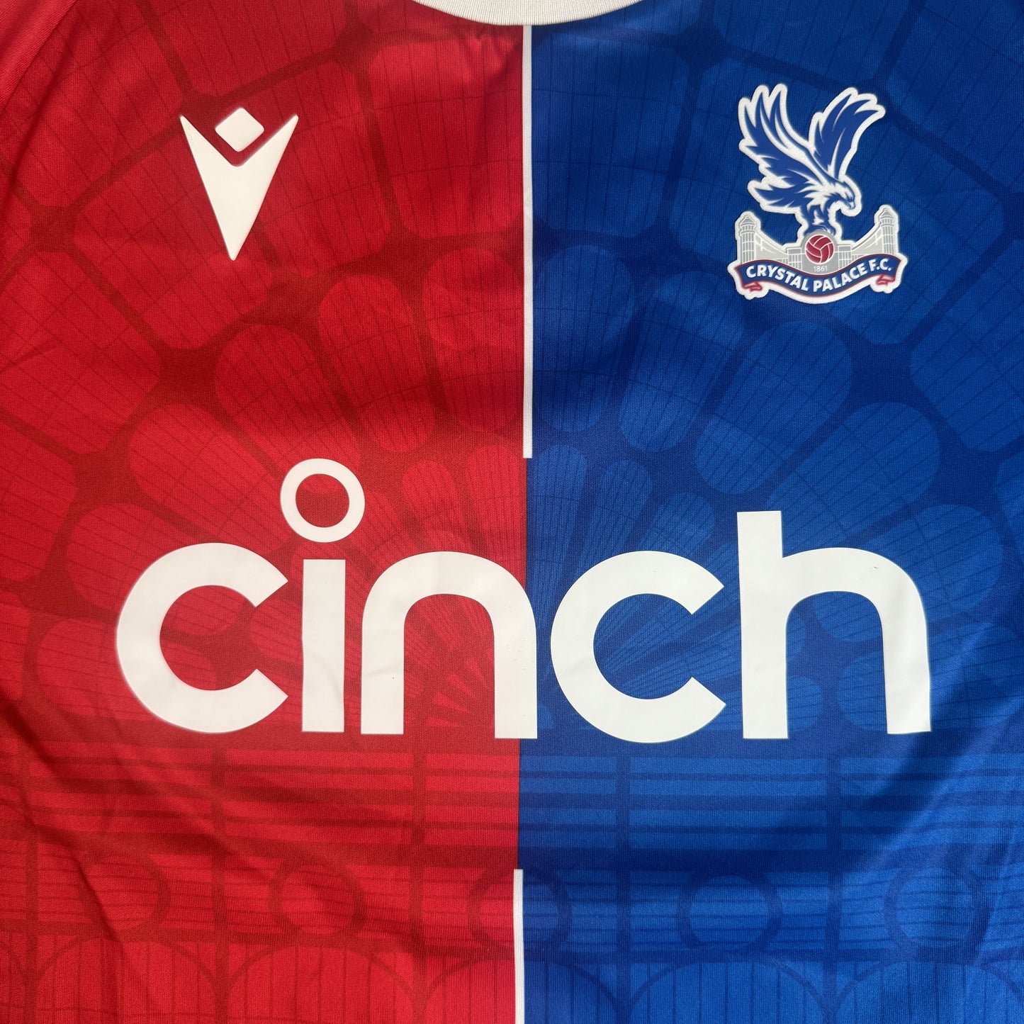 Eze 10 Crystal Palace 2023/2024 Home Football Shirt Large