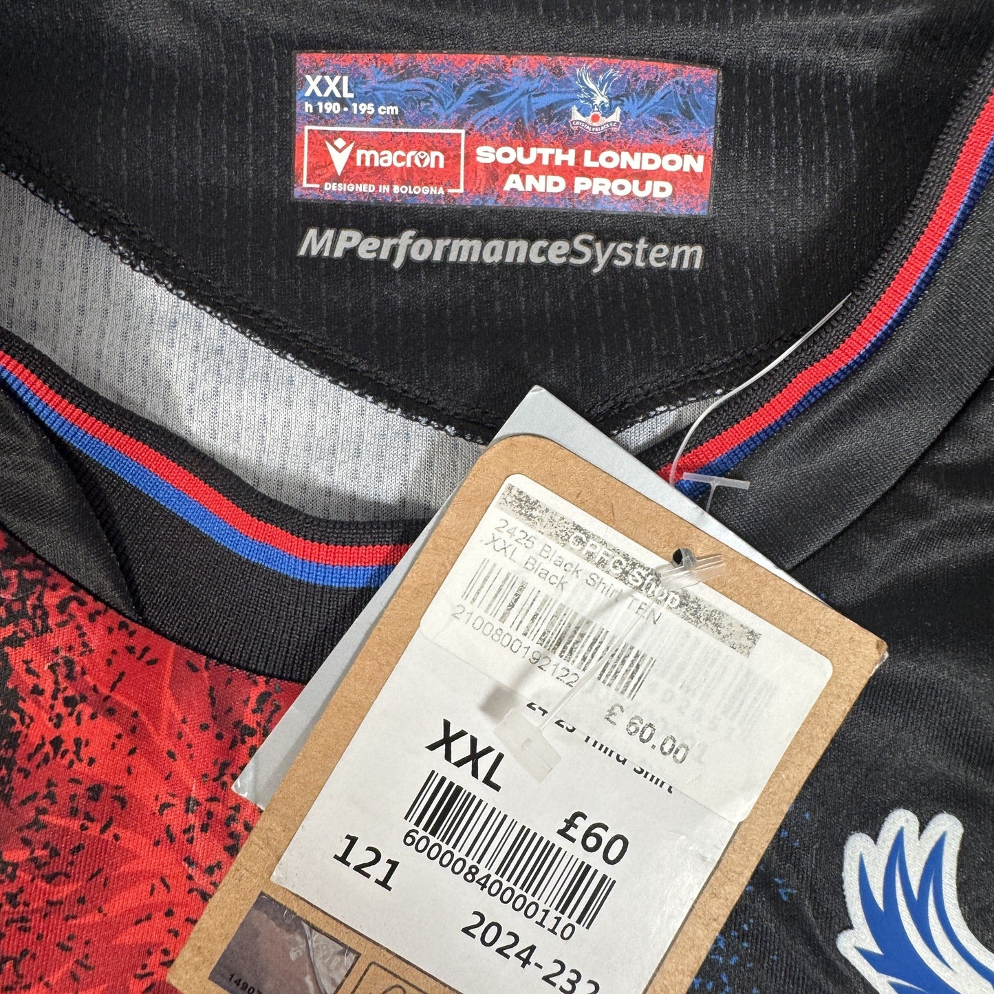 Crystal Palace 2024/2025 Third Football Shirt XXL BNWT