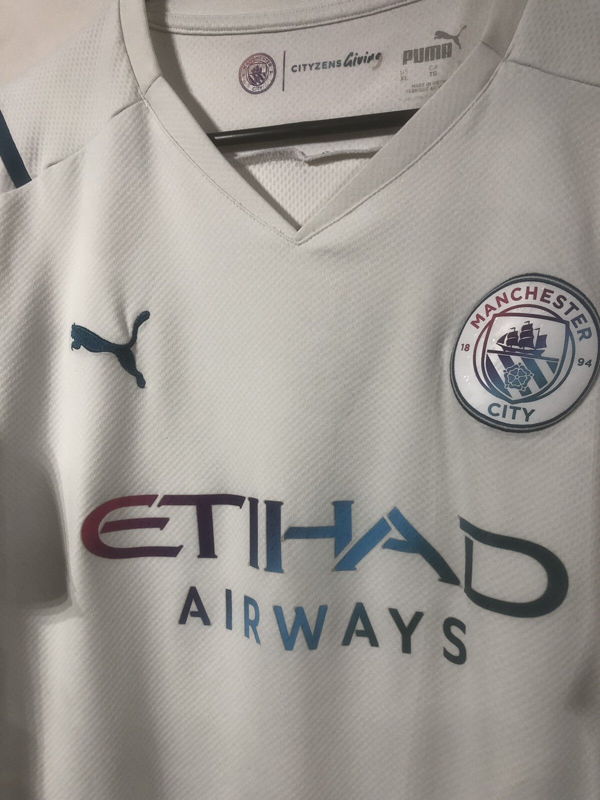 Manchester City Ruben #3 2021/22 XL Away Shirt Very Good Condition 759211-02