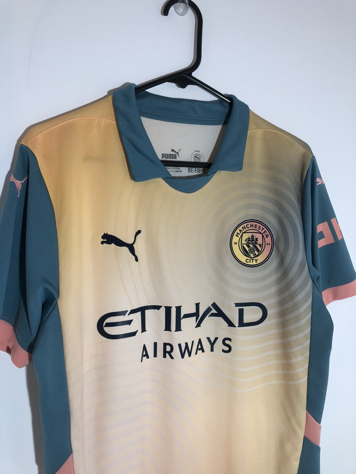 Manchester City Savinho #26 2024/25 Medium Home Excellent Condition 775202-04