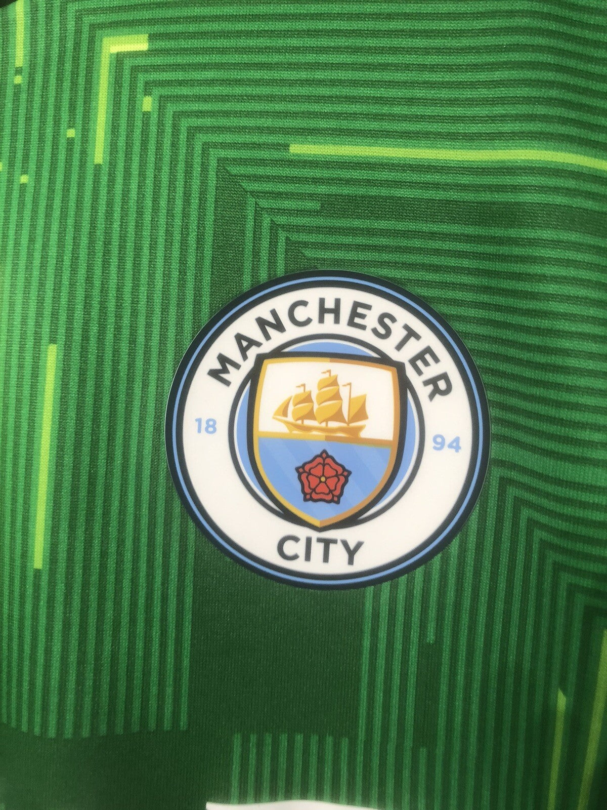 Man City Ederson M. #31 2021/22 Medium Away GK Excellent Condition 759185-51