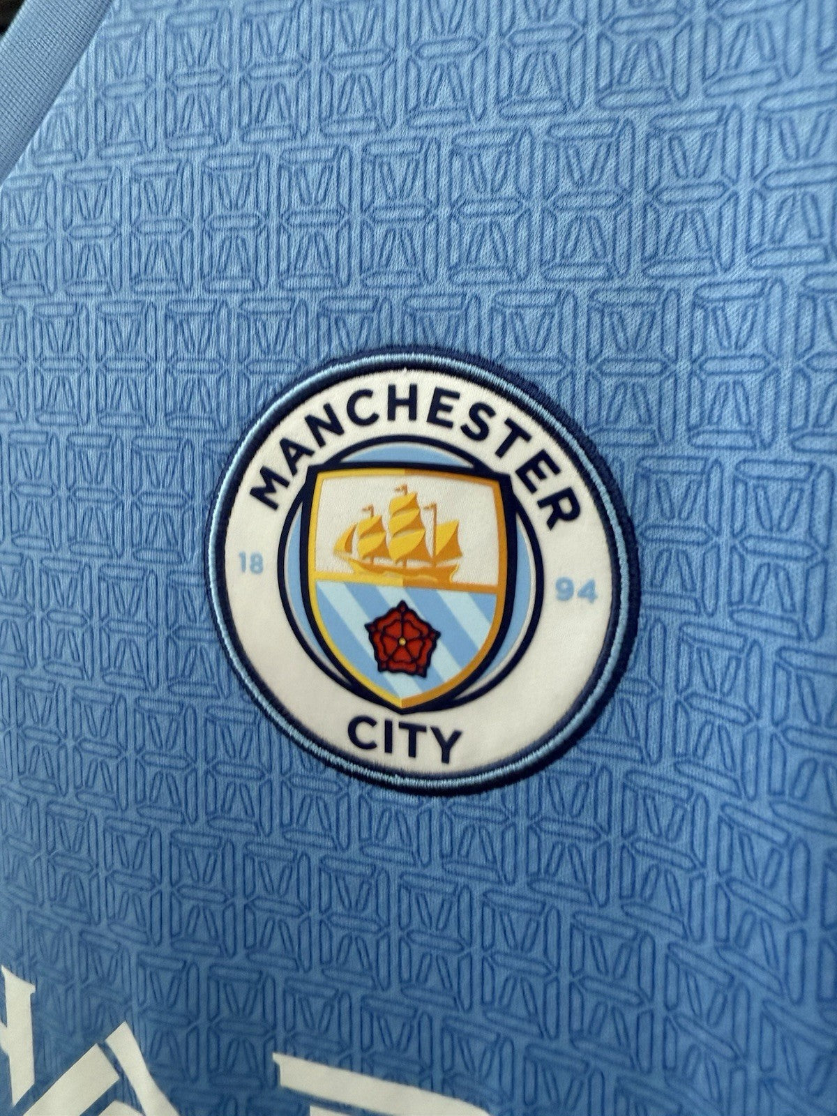 Manchester City De Bruyne #17 2021/22 Medium Home Excellent Condition 759202-01