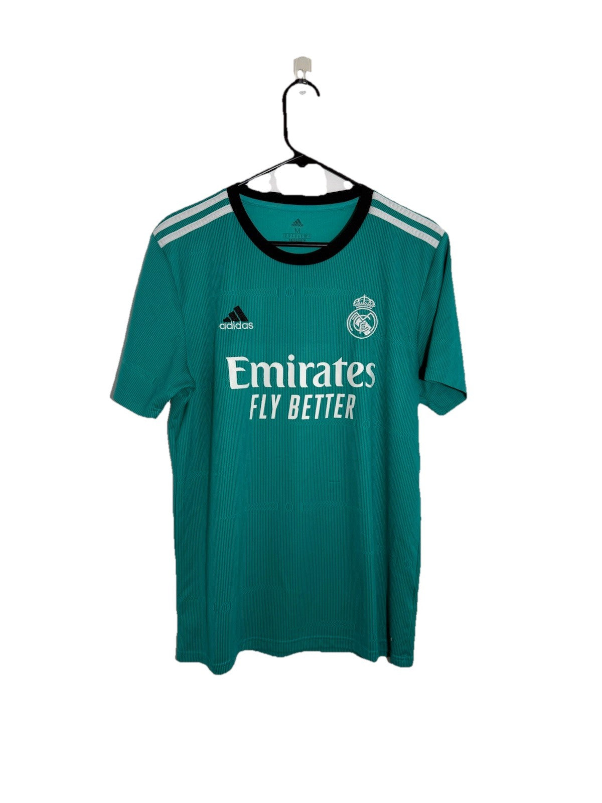 Real Madrid Hazard #7 2021/22 Medium 3rd Shirt Excellent Condition H40951