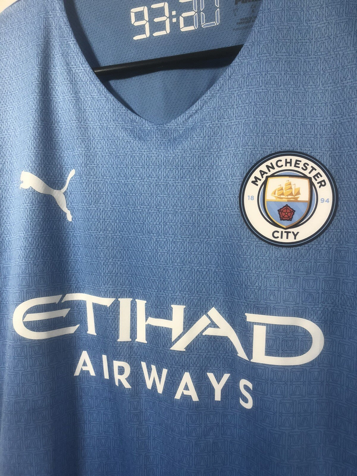 Manchester City De Bruyne #17 2021/22 Large Authentic Home Excellent Condition