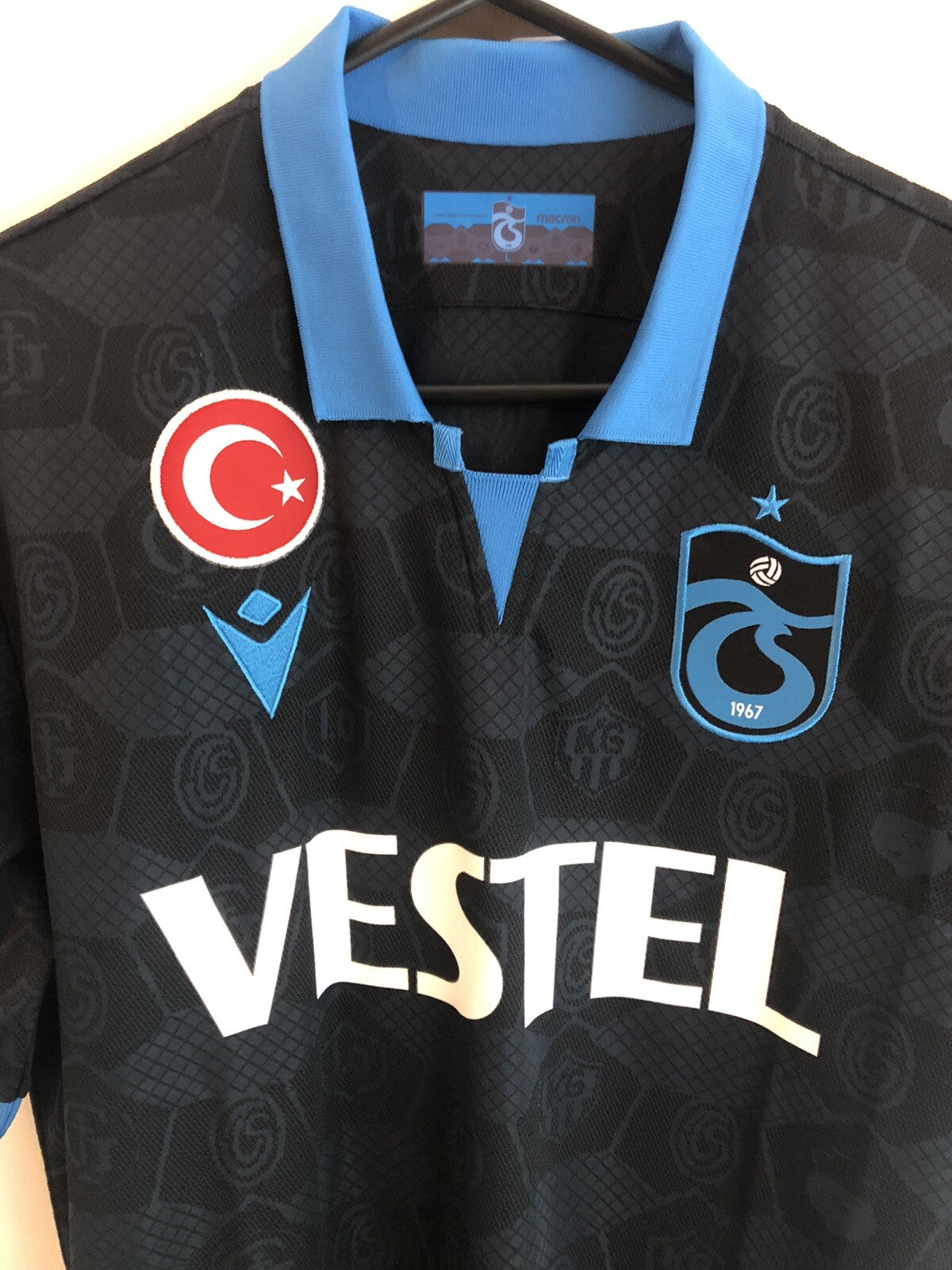 Trabzonspor 2020/21 Large Authentic 3rd Shirt Macron BNWT