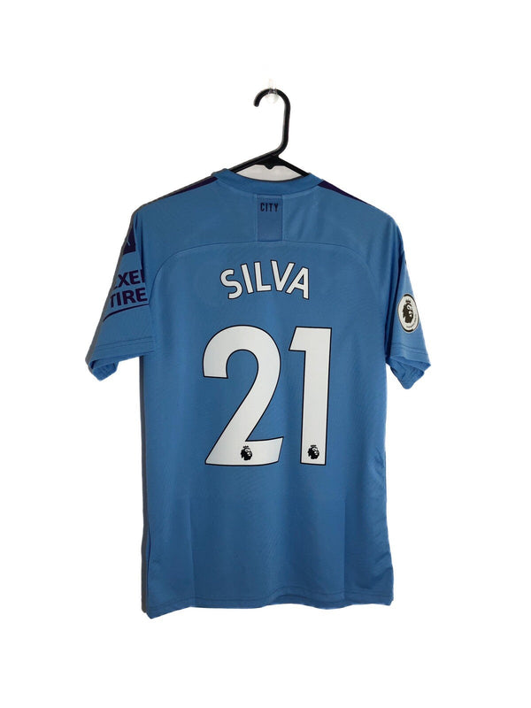 Manchester City Silva #21 2019/20 Small Home Shirt BNWT 755586-01