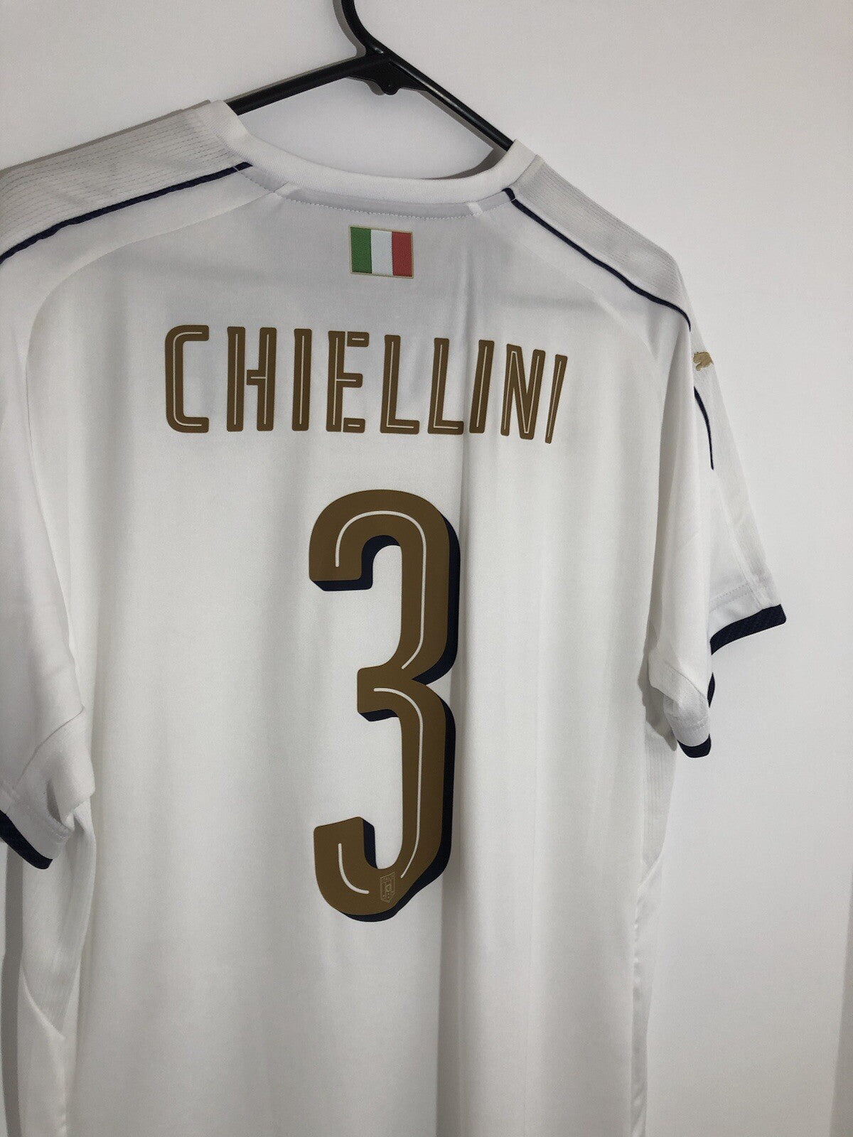 Italy Chiellini #3 2018 Large Away Tribune Shirt BNWT 749574-04