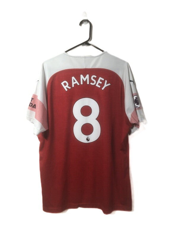 アーセナル RAMSEY 8番 シャツ Puma Arsenal Ramsey #8 2018/19 XXL Home Shirt Puma Excellent Condition
