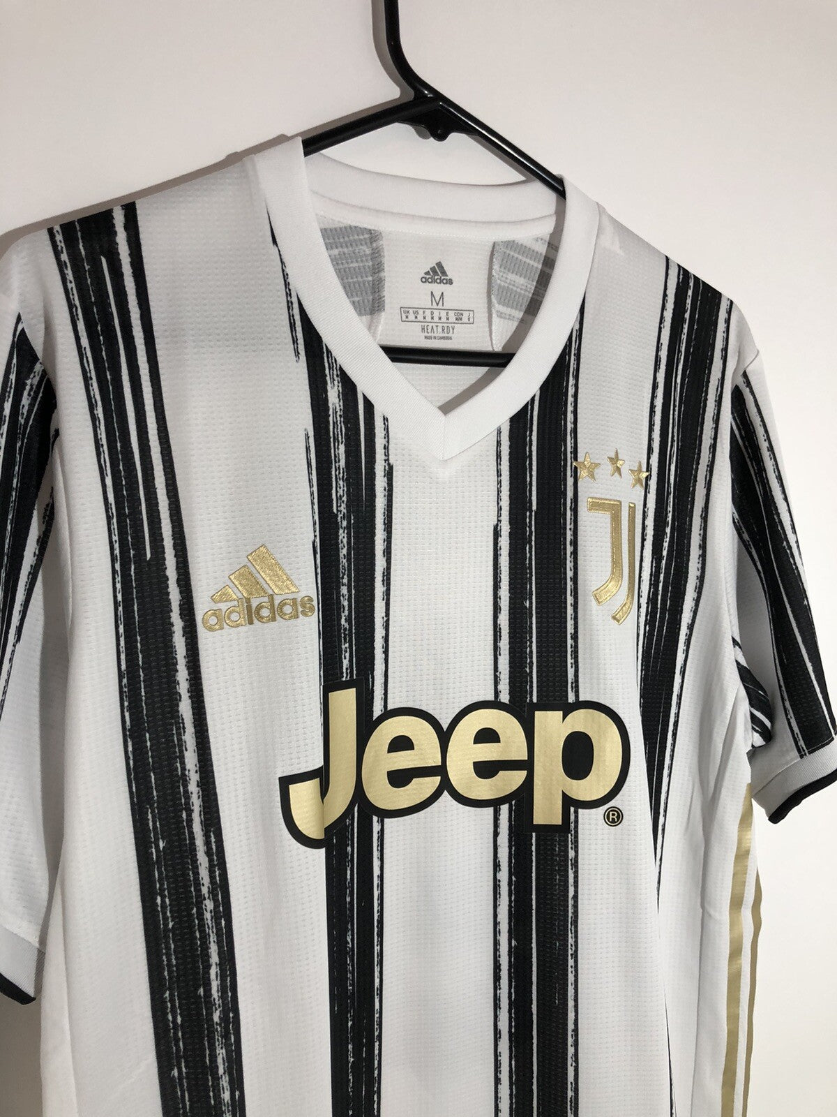 Juventus Morata #9 2020/21 Medium Authentic Home Shirt BNWT GJ7601