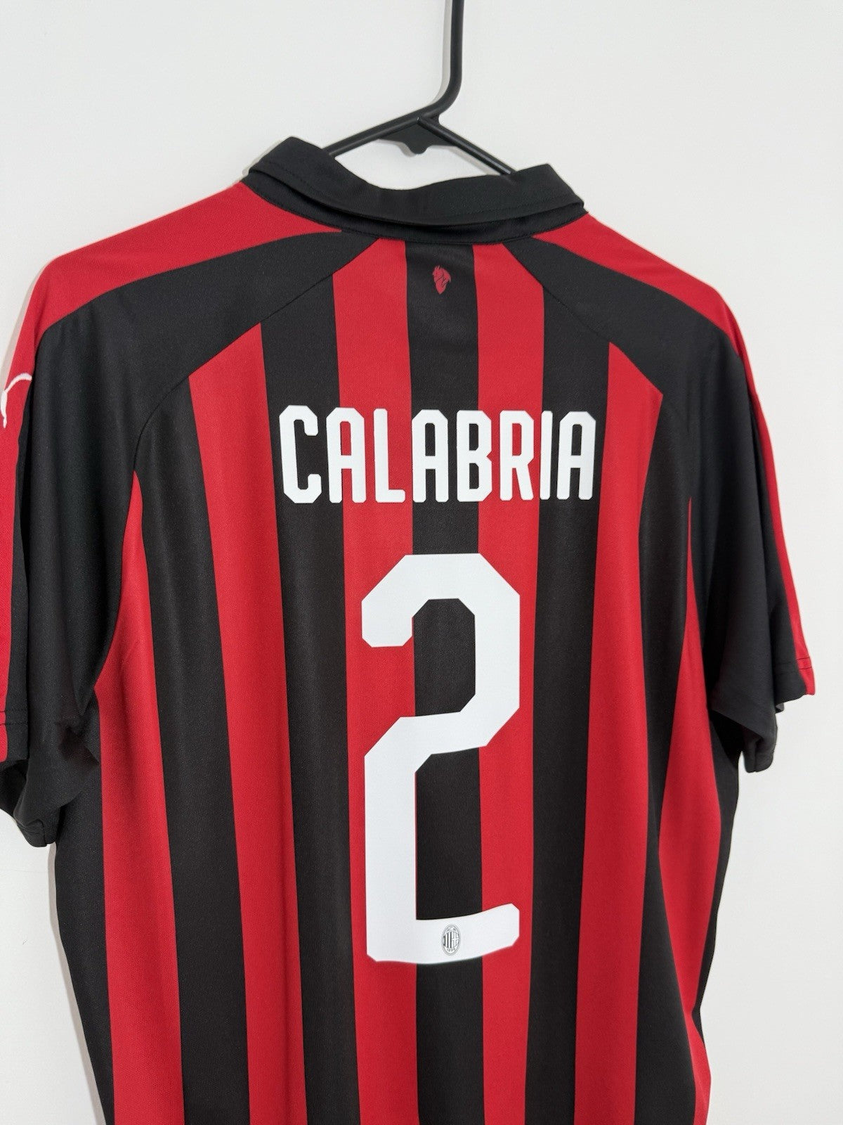 AC Milan Calabria #2 2018/19 Large Home Shirt Puma BNWT 754419-06