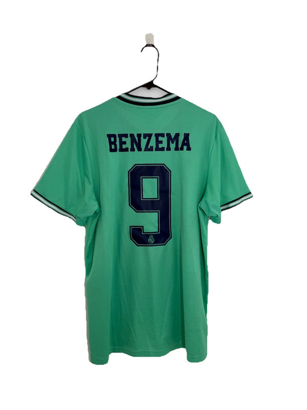 Real Madrid Benzema #9 2019/20 XL 3rd Shirt Adidas Excellent Condition EH5128