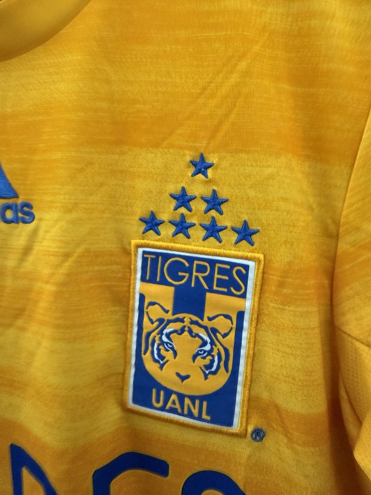 Tigres UANL 2019/20 Small Home Shirt Adidas Excellent Condition DW4383