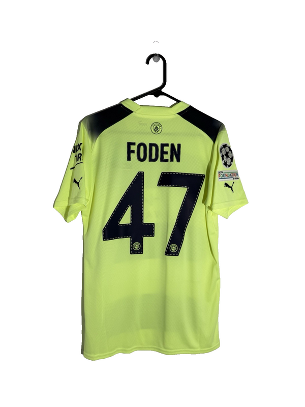 Manchester City Foden #47 2022/23 Large CL 3rd Shirt BNWT 765734-03