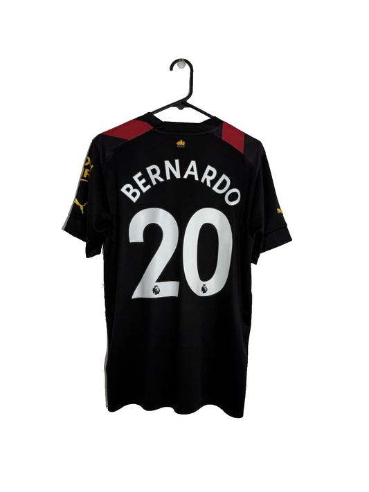 Man City Bernardo #20 2022/23 Medium Away Shirt Excellent Condition 765722-02