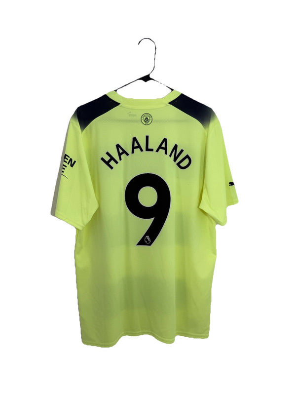 Manchester City Haaland #9 2022/23 XL 3rd Shirt Excellent Condition 765734-03
