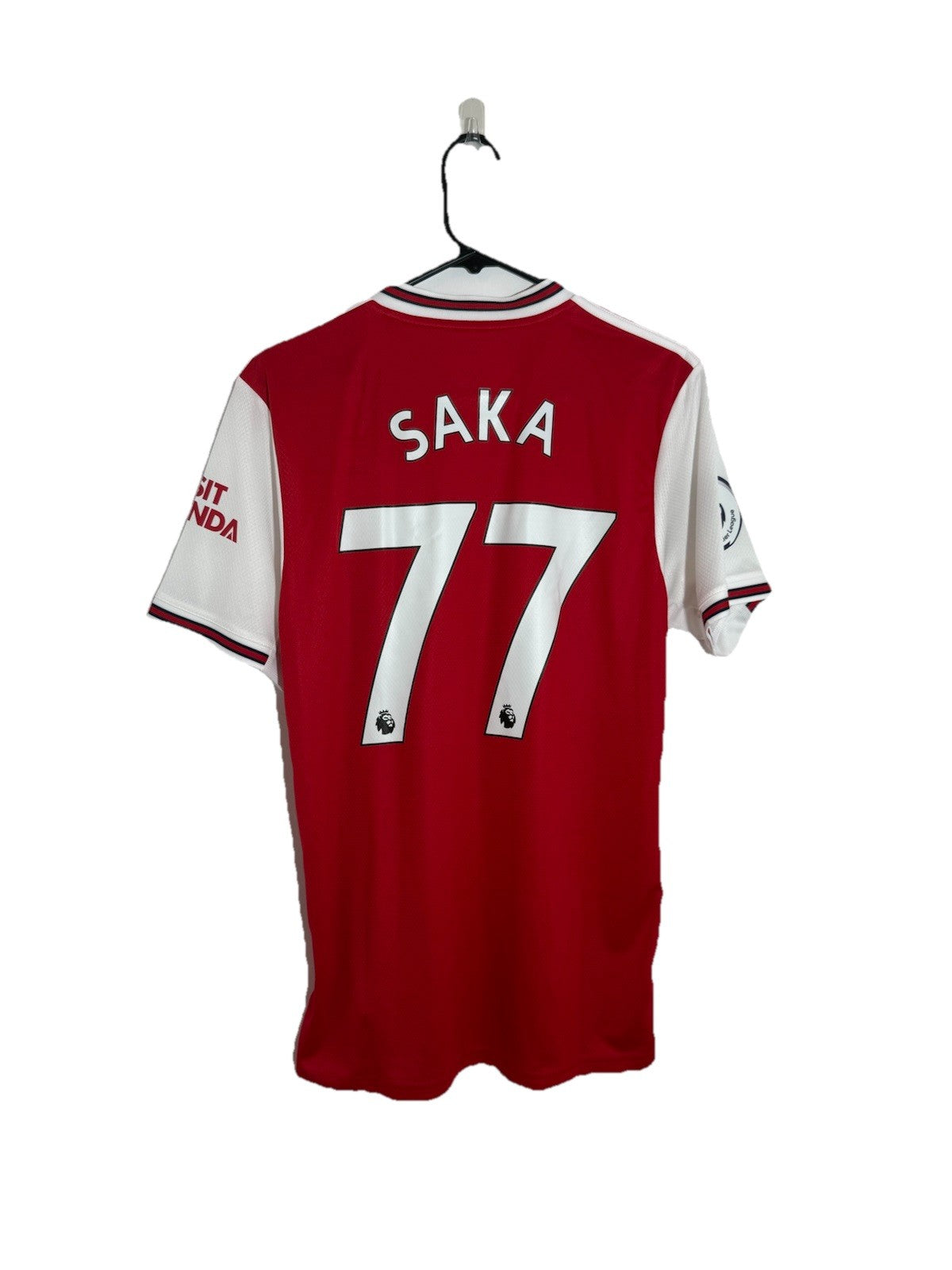 Arsenal Saka #77 2019/20 Medium Home Shirt Adidas BNWT EH5637